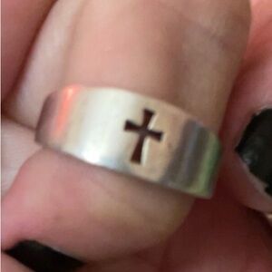 James Avery Silver Cross Ring